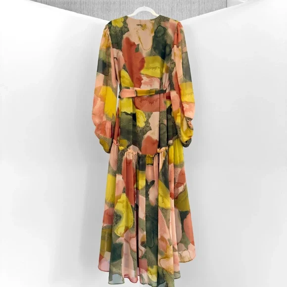 Anthropologie Multicolor Floral Maxi Dress - Picture 2 of 7